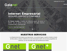 Tablet Screenshot of galanet.com.ve